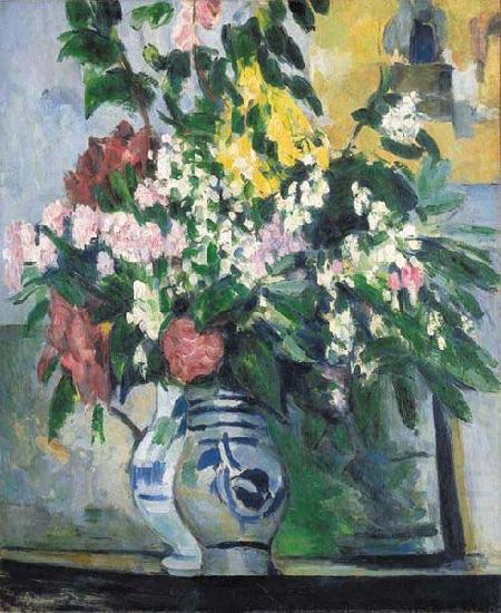 Paul Cezanne Les deux vases de fleurs china oil painting image
